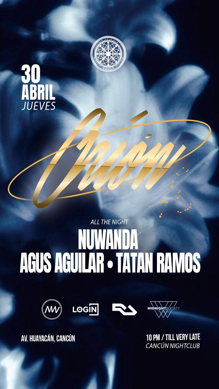 Cartel ORIÓN — 30 abril — Cancún Nightclub