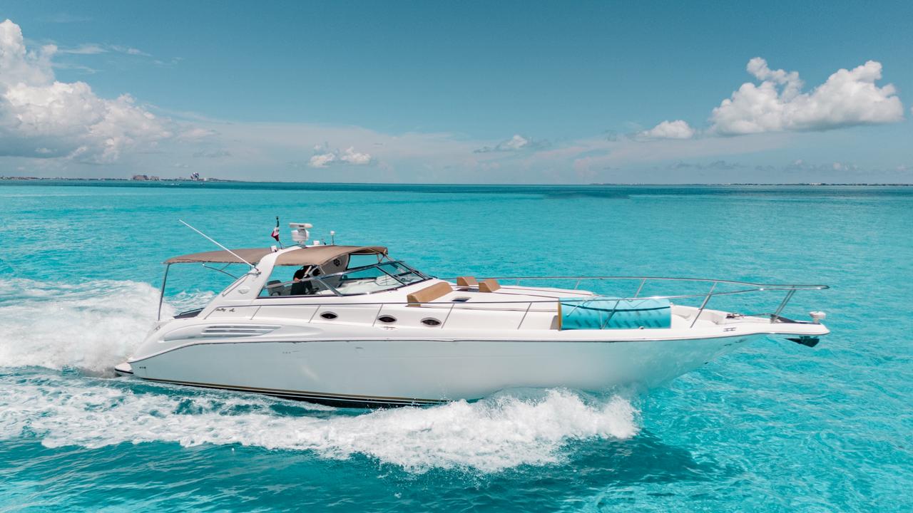 Sea Ray 45 ft Blanco