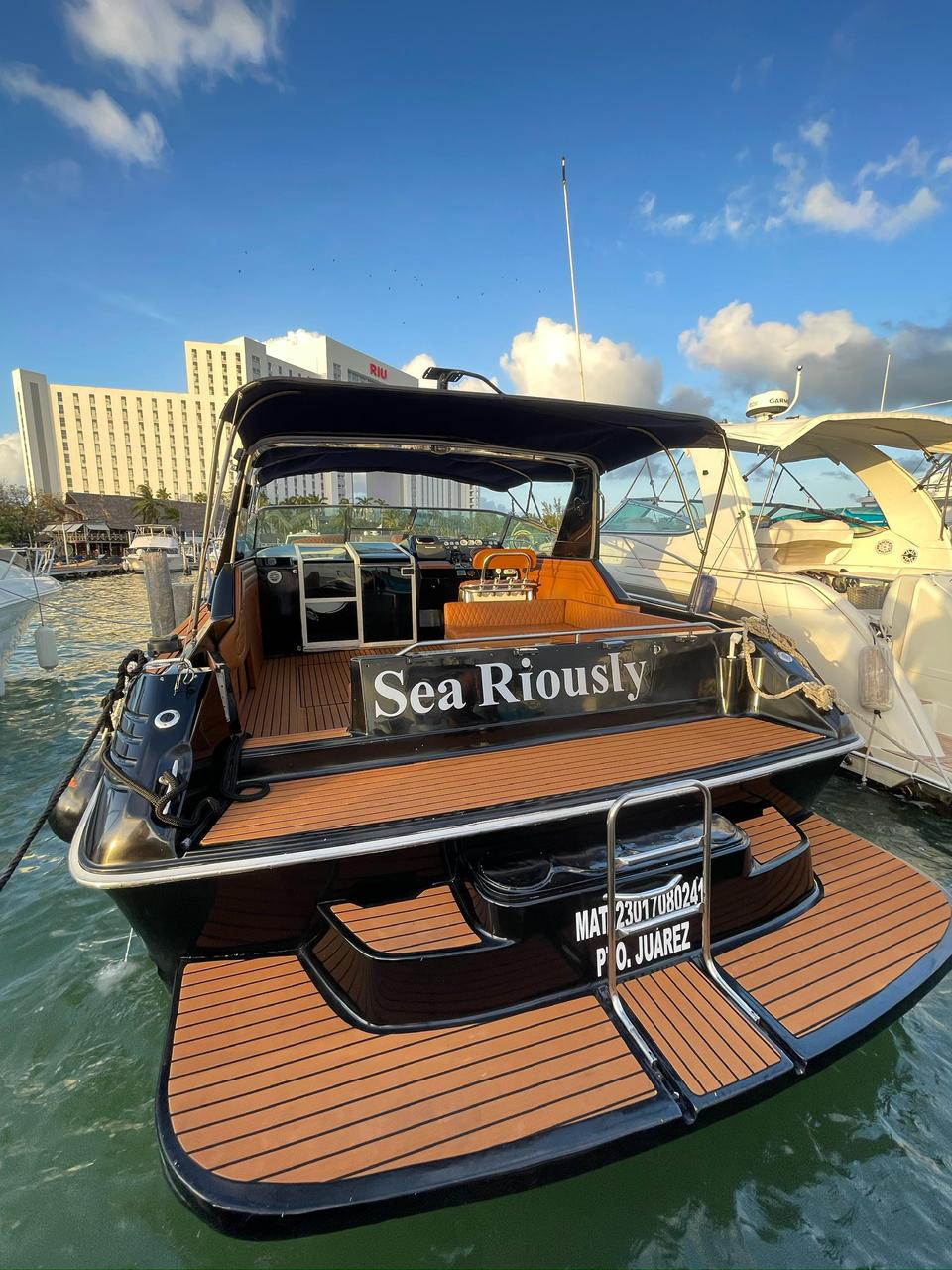 Sea Ray 45 ft Negro
