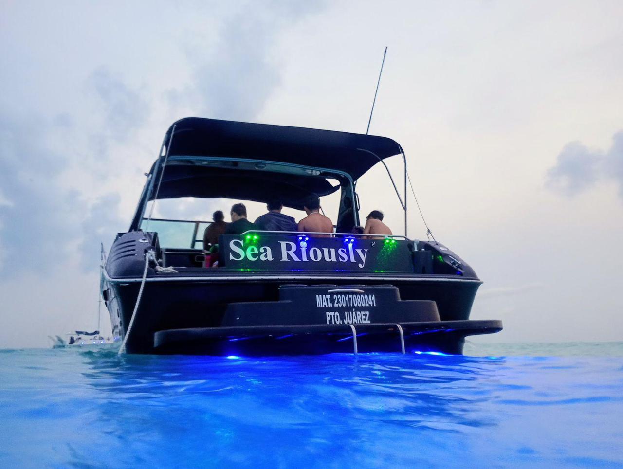 Sea Ray 45 ft Negro